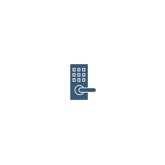 Simple graphic of a refrigerator with a door handle.